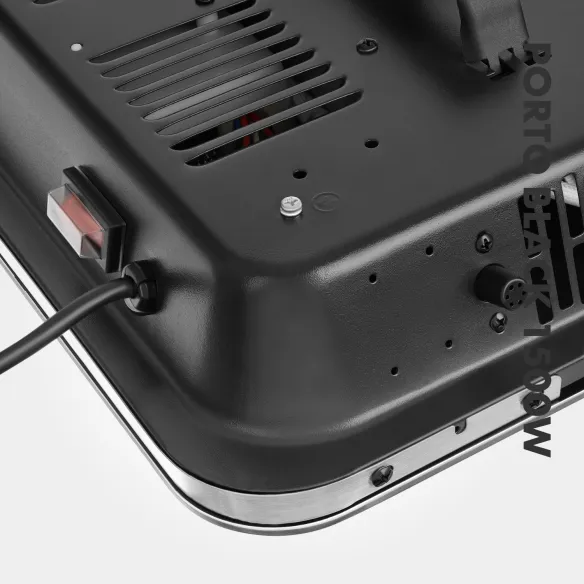 Grzejnik konwektorowy PORTO 1500 W | Elektryczny, Czarny