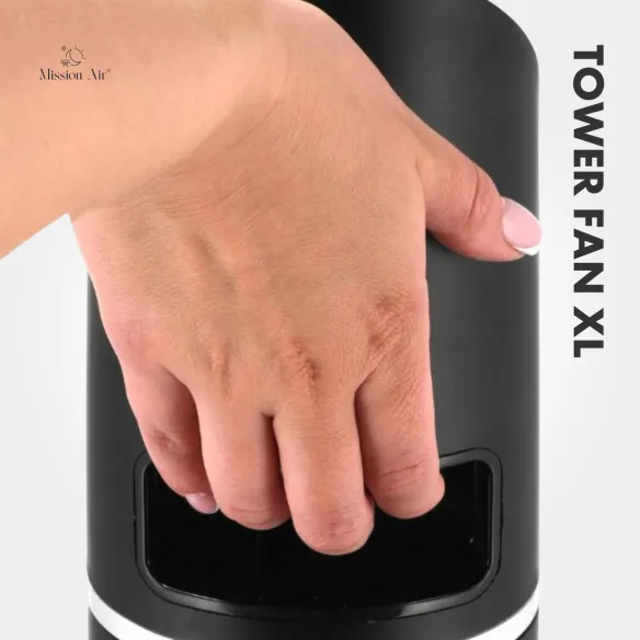 TOWER FAN XL 60 W Column Fan | Black