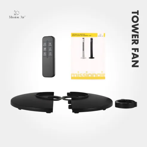 TOWER FAN XL 60 W Column Fan | Black