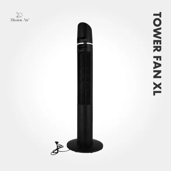 TOWER FAN XL 60 W Column Fan | Black