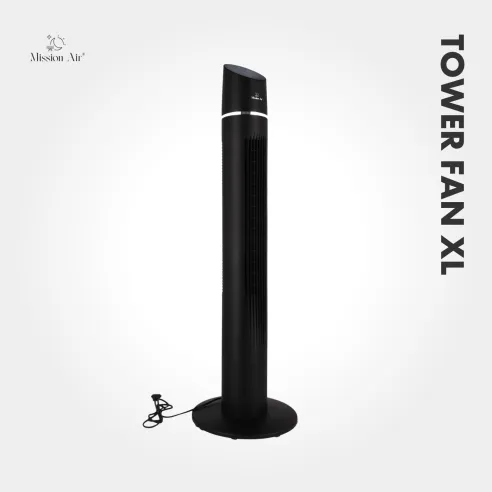 TOWER FAN XL 60 W Column Fan | Black