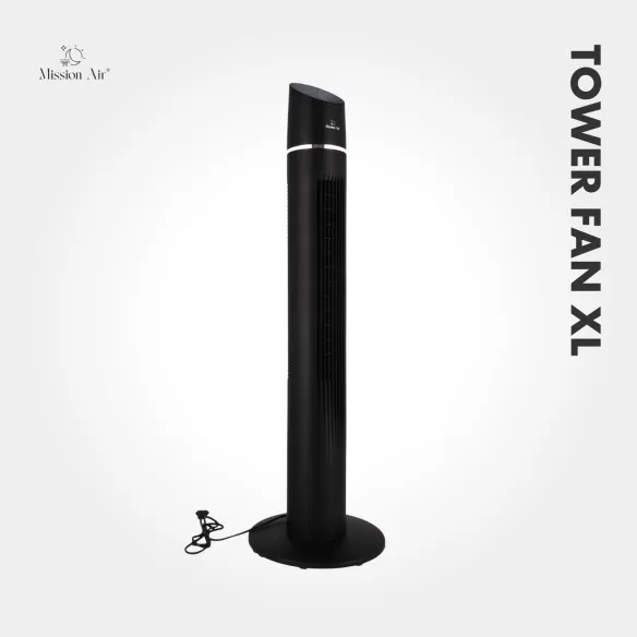 TOWER FAN XL 60 W Column Fan | Black