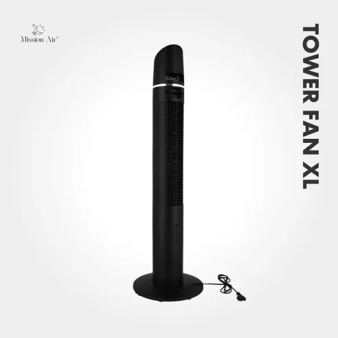 TOWER FAN XL 60 W Column Fan | Black