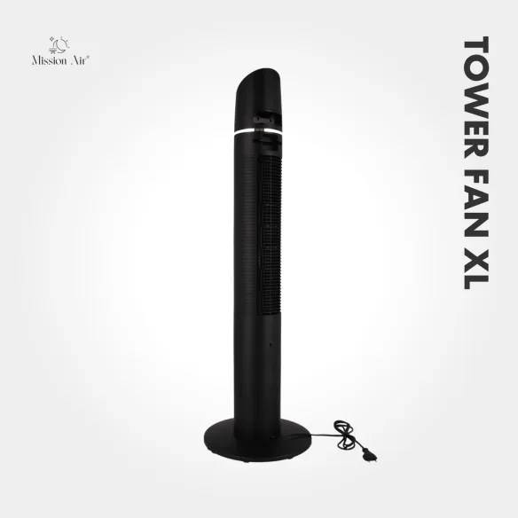 TOWER FAN XL 60 W Column Fan | Black