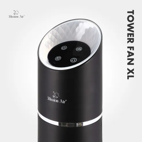 Wentylator kolumnowy TOWER FAN XL 60 W | Czarny