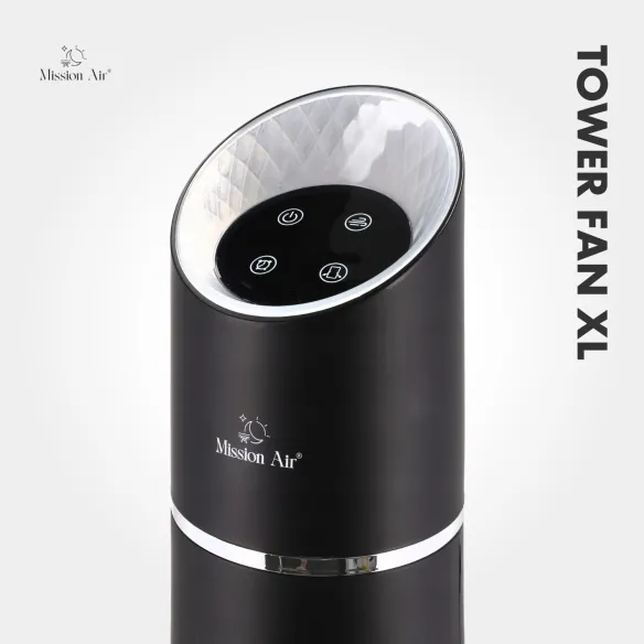 Wentylator kolumnowy TOWER FAN XL 60 W | Czarny