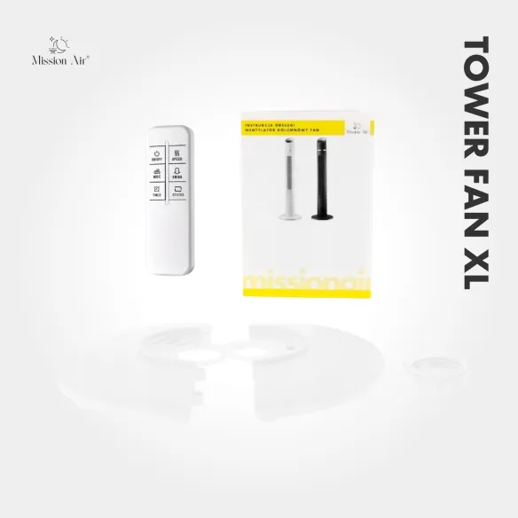 TOWER FAN XL 60 W Column Fan | White