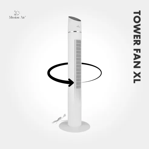 Wentylator kolumnowy TOWER FAN XL 60 W | Biały