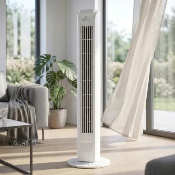 TOWER FAN 45 W Column Fan | White