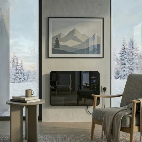 PORTO 1000 W Convector Heater | Electric, Black