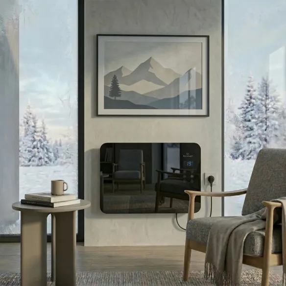 PORTO 1000 W Convector Heater | Electric, Black