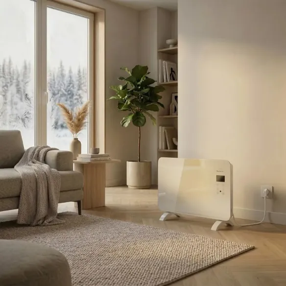 Grzejnik konwektorowy PORTO 1000 W | Elektryczny, Biały