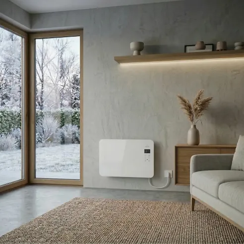 Grzejnik konwektorowy PORTO 1000 W | Elektryczny, Biały