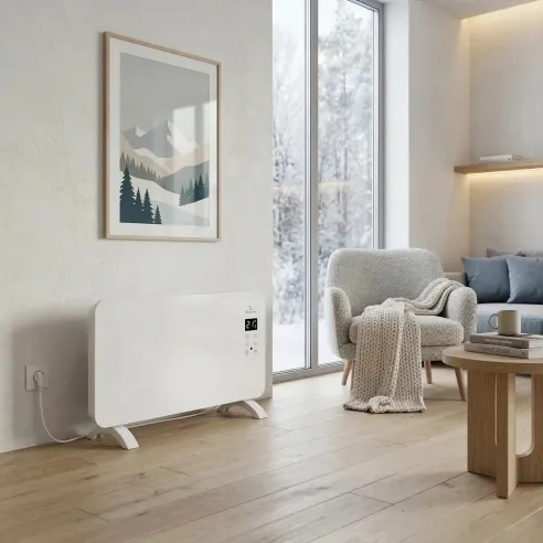 Grzejnik konwektorowy PORTO 1500 W | Elektryczny, Biały