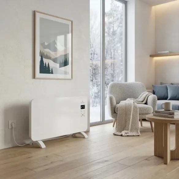 Grzejnik konwektorowy PORTO 1500 W | Elektryczny, Biały