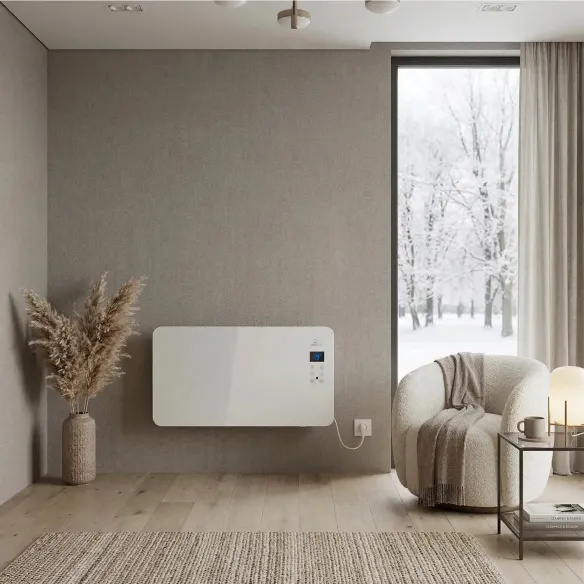 Grzejnik konwektorowy PORTO 1500 W | Elektryczny, Biały