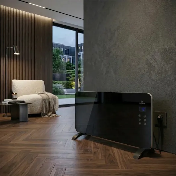 PORTO 2000 W Convector Heater | Electric, Black