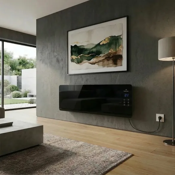 PORTO 2400 W Convector Heater | Electric, Black