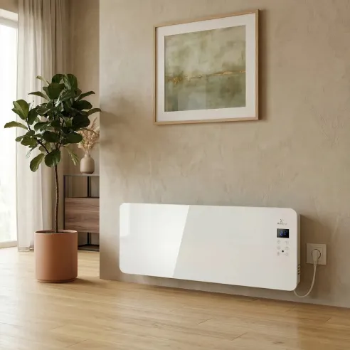 Grzejnik konwektorowy PORTO 2400 W | Elektryczny, Biały