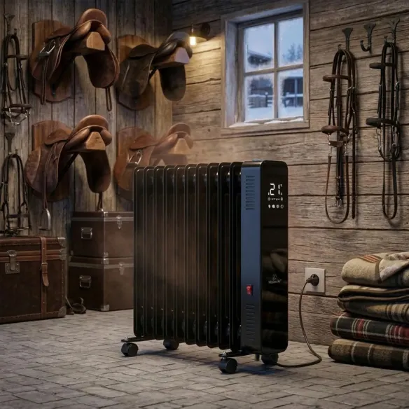 OSLO 2500 W Oil-Filled Radiator | WiFi, Electric, Black