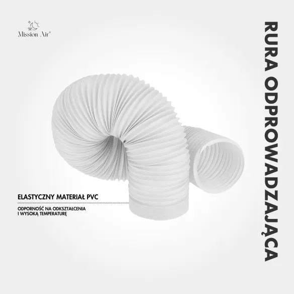 Rura do klimatyzatora 15 cm zwinięta