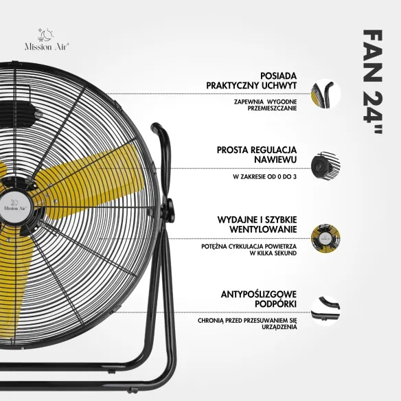 FAN 24″ Industrial Fan