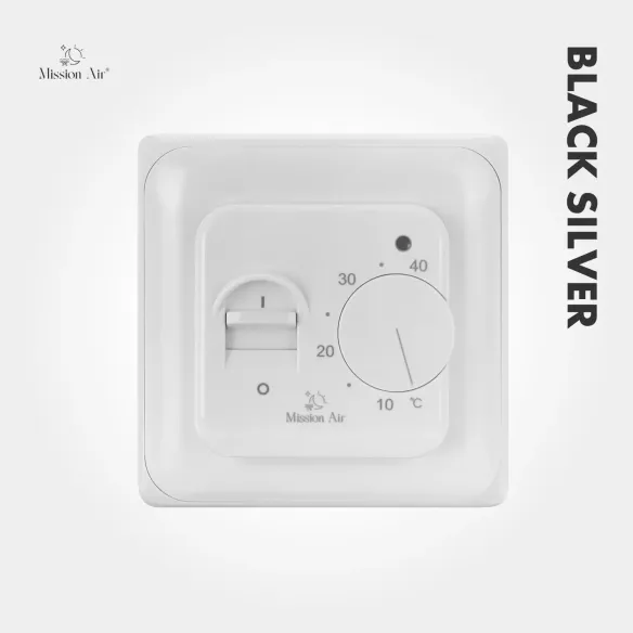 copy of Black Silver 160 W/m² Infrared Heating Film Set | 50 cm Width