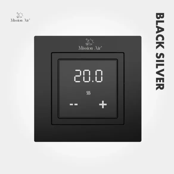 Folia grzewcza Black Silver 160W/m² 50cm + Aries LCD Black