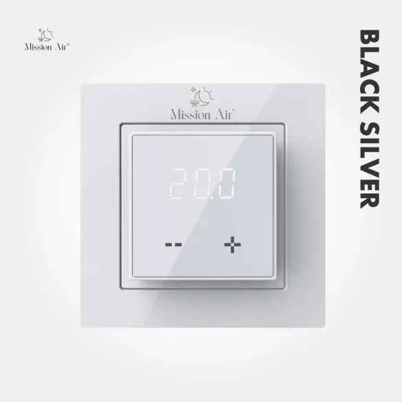 copy of copy of copy of copy of Black Silver 160 W/m² Infrared Heating Film Set | 50 cm Width