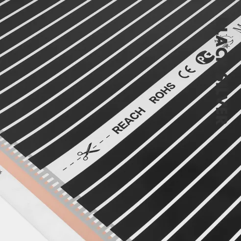 Folia grzewcza Black Silver 160W/m² 50cm + Regulator Leo Black