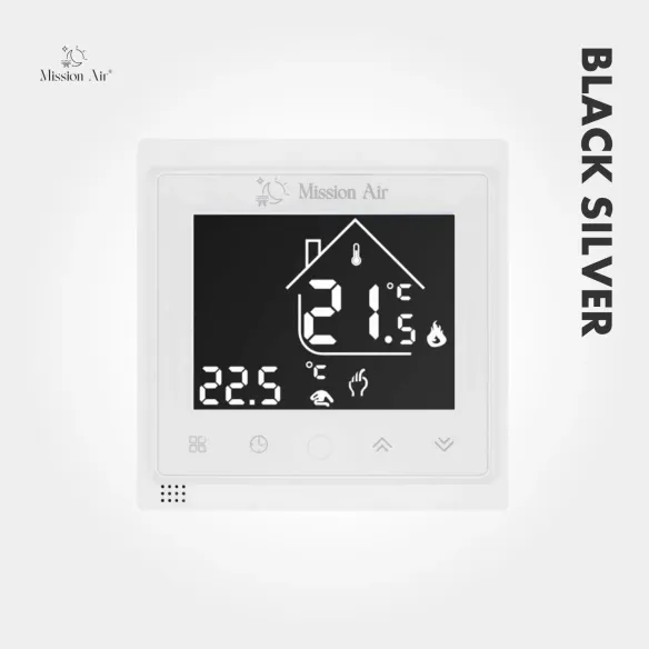 Zestaw: Folia grzewcza Black Silver 160 W/m² 50 cm + Regulator Libra White