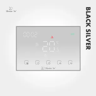 Folia grzewcza Black Silver 160W/m² + Regulator Gemini White 2