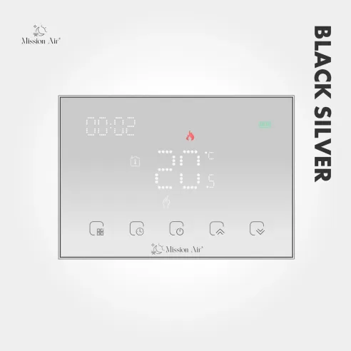 Folia grzewcza Black Silver 160W/m² + Regulator Gemini White