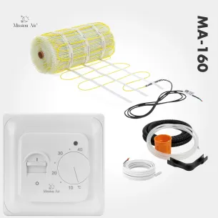 copy of MA-160 W/m² Heating Mat Set | For Tiles, Electric Underfloor Heating