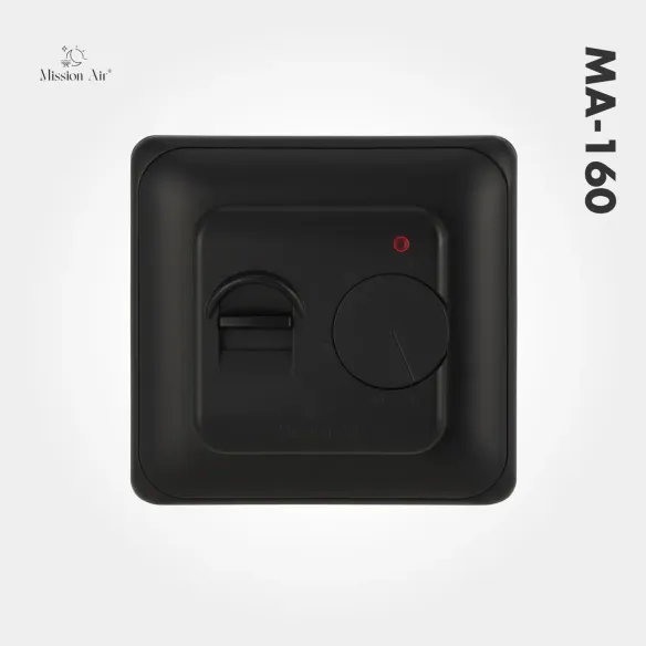 Mata grzewcza MA 160W/m² + Regulator Aries Black