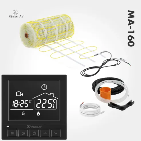 copy of copy of copy of MA-160 W/m² Heating Mat Set | For Tiles, Electric Underfloor Heating
