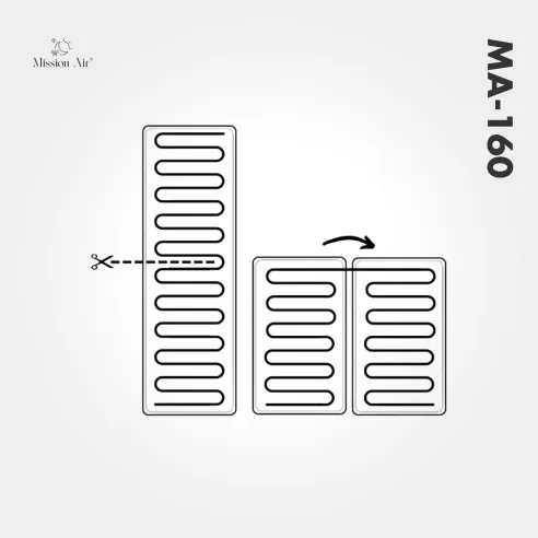 copy of copy of copy of copy of copy of MA-160 W/m² Heating Mat Set | For Tiles, Electric Underfloor Heating