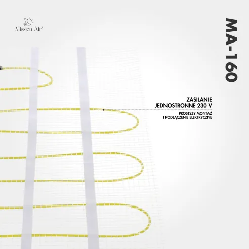 copy of copy of copy of copy of copy of copy of MA-160 W/m² Heating Mat Set | For Tiles, Electric Underfloor Heating