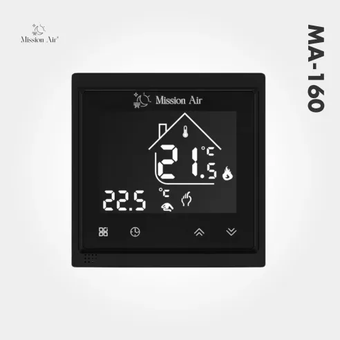 Mata grzewcza MA 160W/m² + Regulator Libra Black