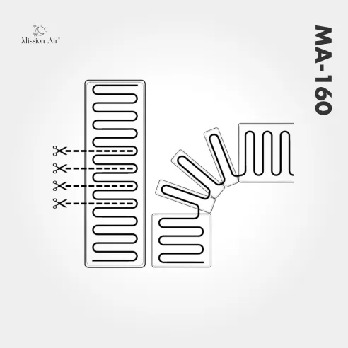 copy of copy of copy of copy of copy of copy of copy of copy of copy of MA-160 W/m² Heating Mat Set | For Tiles, Electric Under