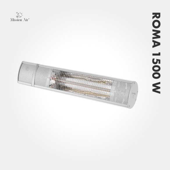 Promiennik podczerwieni ROMA 1500W przód