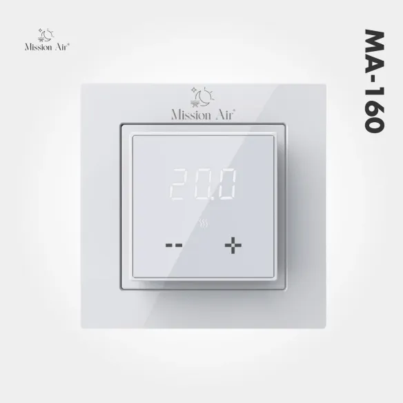 Mata grzewcza MA 160W/m² + Regulator Aries LCD White