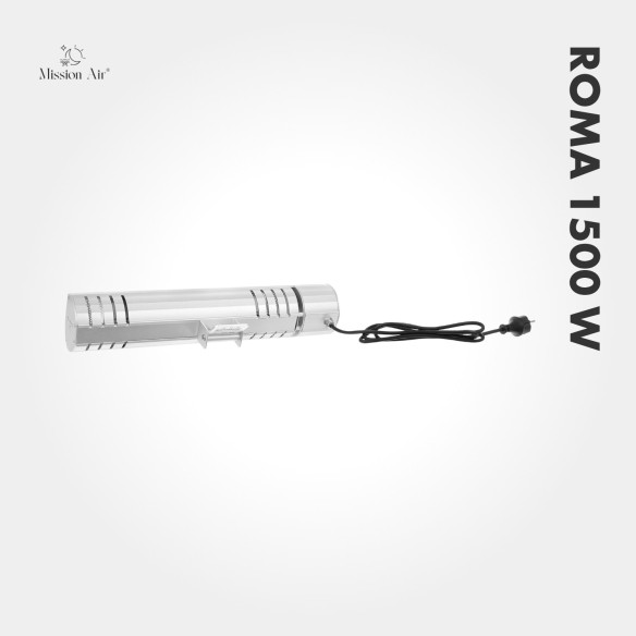 Promiennik tarasowy ROMA 1500W montaż