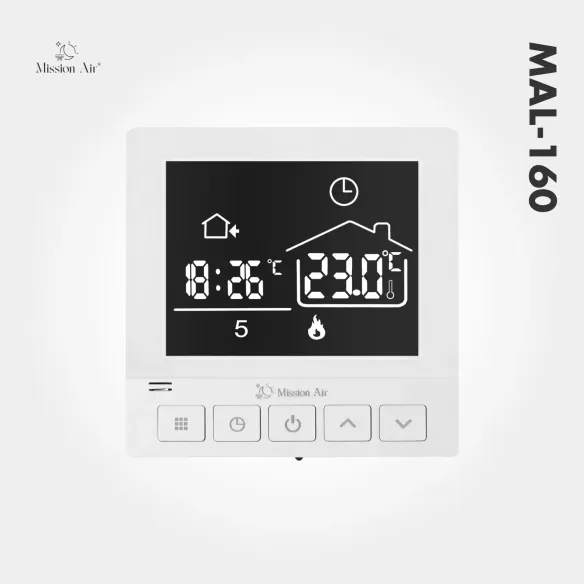 Mata grzewcza MAL 160W/m² + Regulator Taurus White