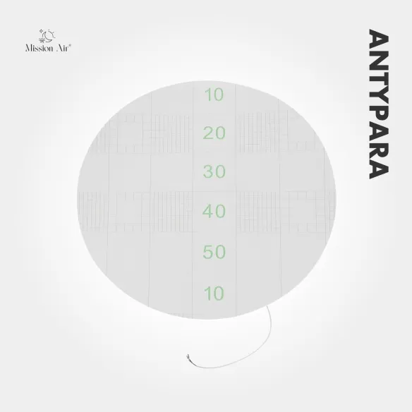 ANTYPARA Heated Anti-Fog Mirror Mat | Circular