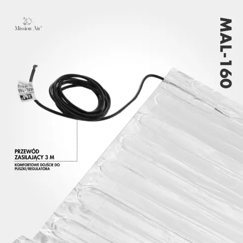 copy of copy of copy of copy of copy of copy of MAL-160 W/m² Heating Mat Set | For Panels, Electric Underfloor Heating