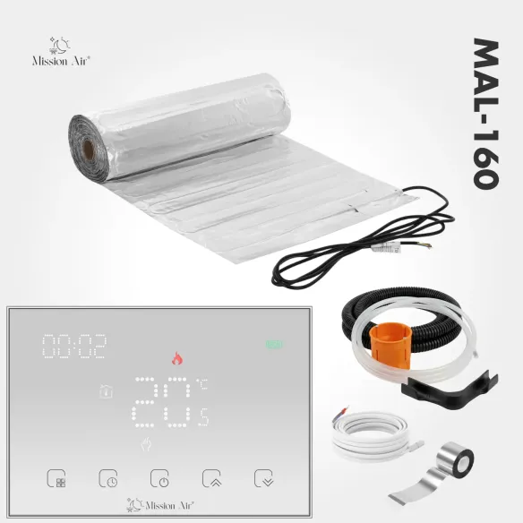 copy of copy of copy of copy of copy of copy of copy of copy of MAL-160 W/m² Heating Mat Set | For Panels, Electric Underfloor