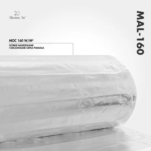 copy of copy of copy of copy of copy of copy of copy of copy of copy of MAL-160 W/m² Heating Mat Set | For Panels, Electric Und