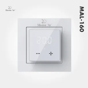 Mata grzewcza MAL 160W/m² + Regulator Aries LCD White 2