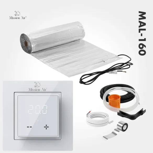 copy of copy of copy of copy of copy of copy of copy of copy of copy of MAL-160 W/m² Heating Mat Set | For Panels, Electric Und